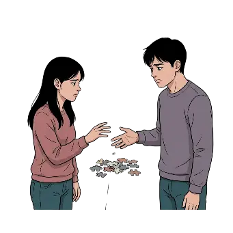 서로 노력하는데